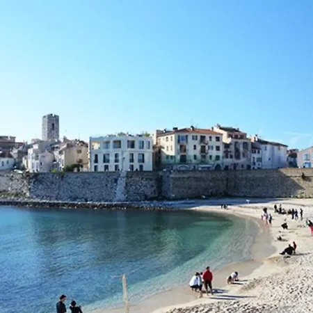 公寓 En Plein Coeur Du Vieil Antibes, Vue Sur Place Romantique